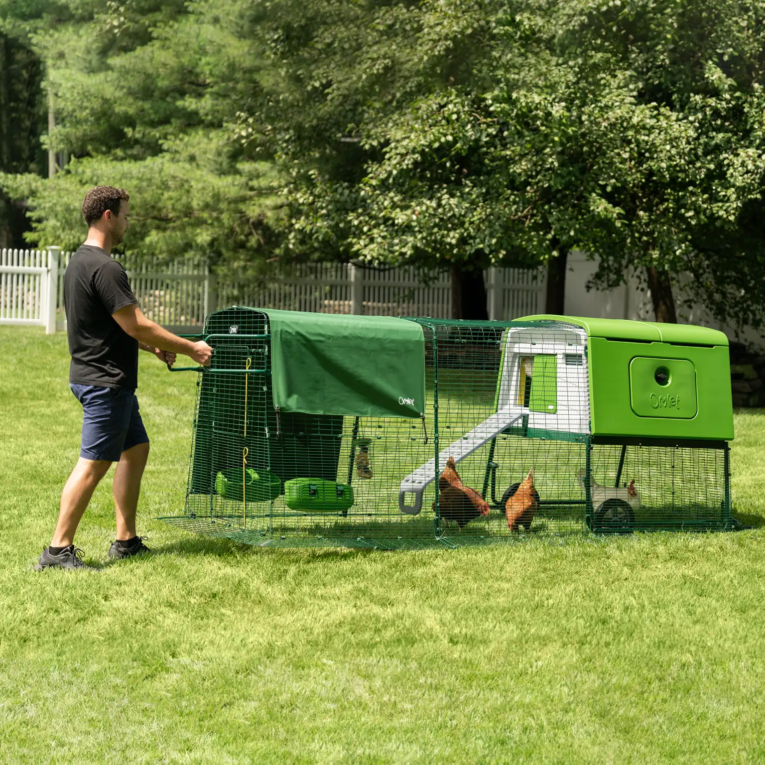 Eglu Cube Chicken Coop Raccoon Resistant Run - Extension Run