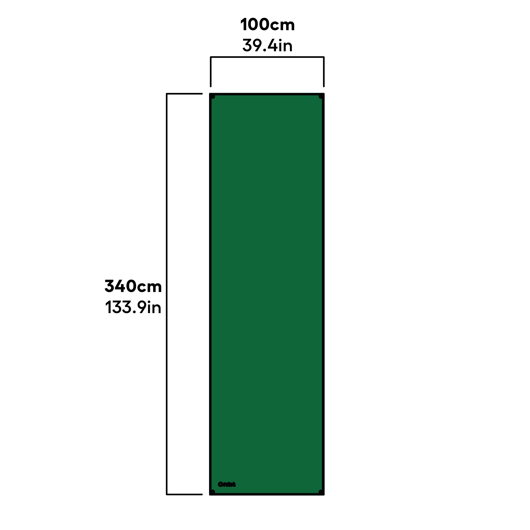 Heavy Duty Extension Tarp with Gutter Edge for Eglu Pro - Full Run