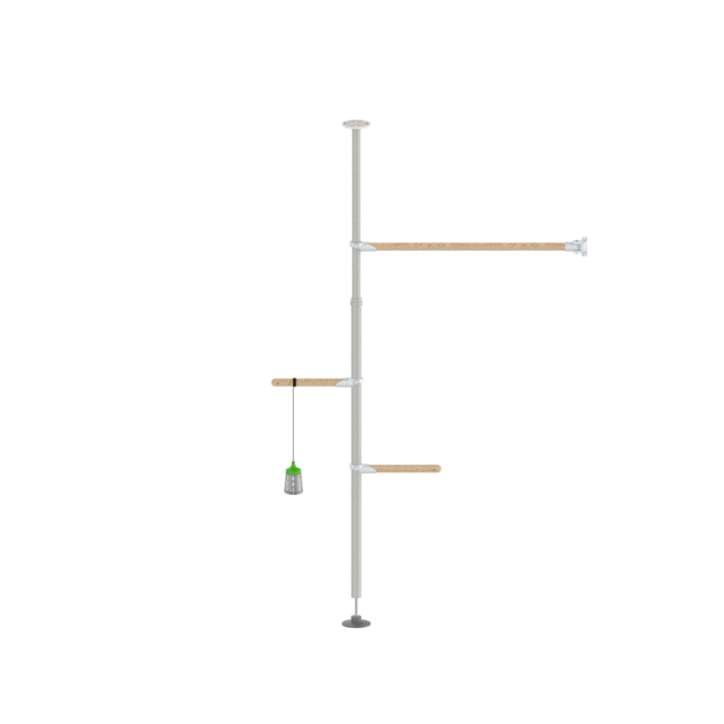 PoleTree Chicken Perch - The Eggcercise Kit - 5.5- 7 ft.