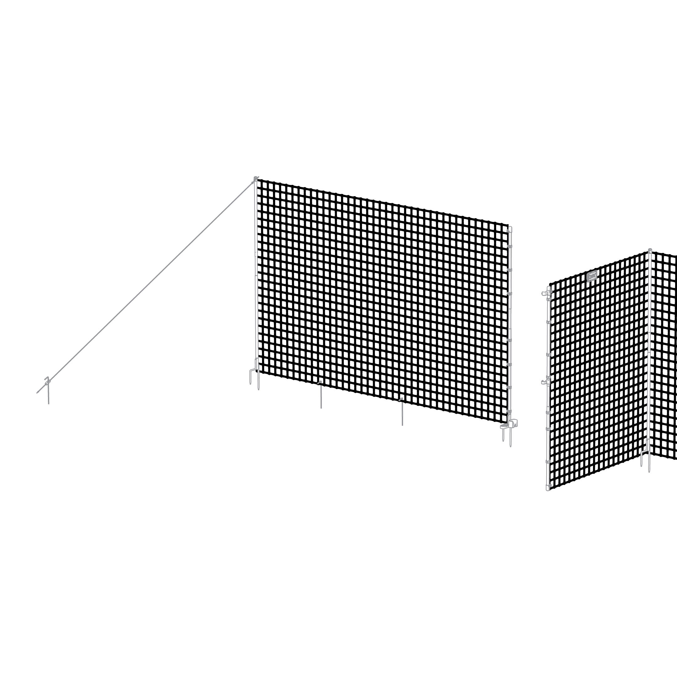 Omlet Chicken Fencing - 39ft - Net Only