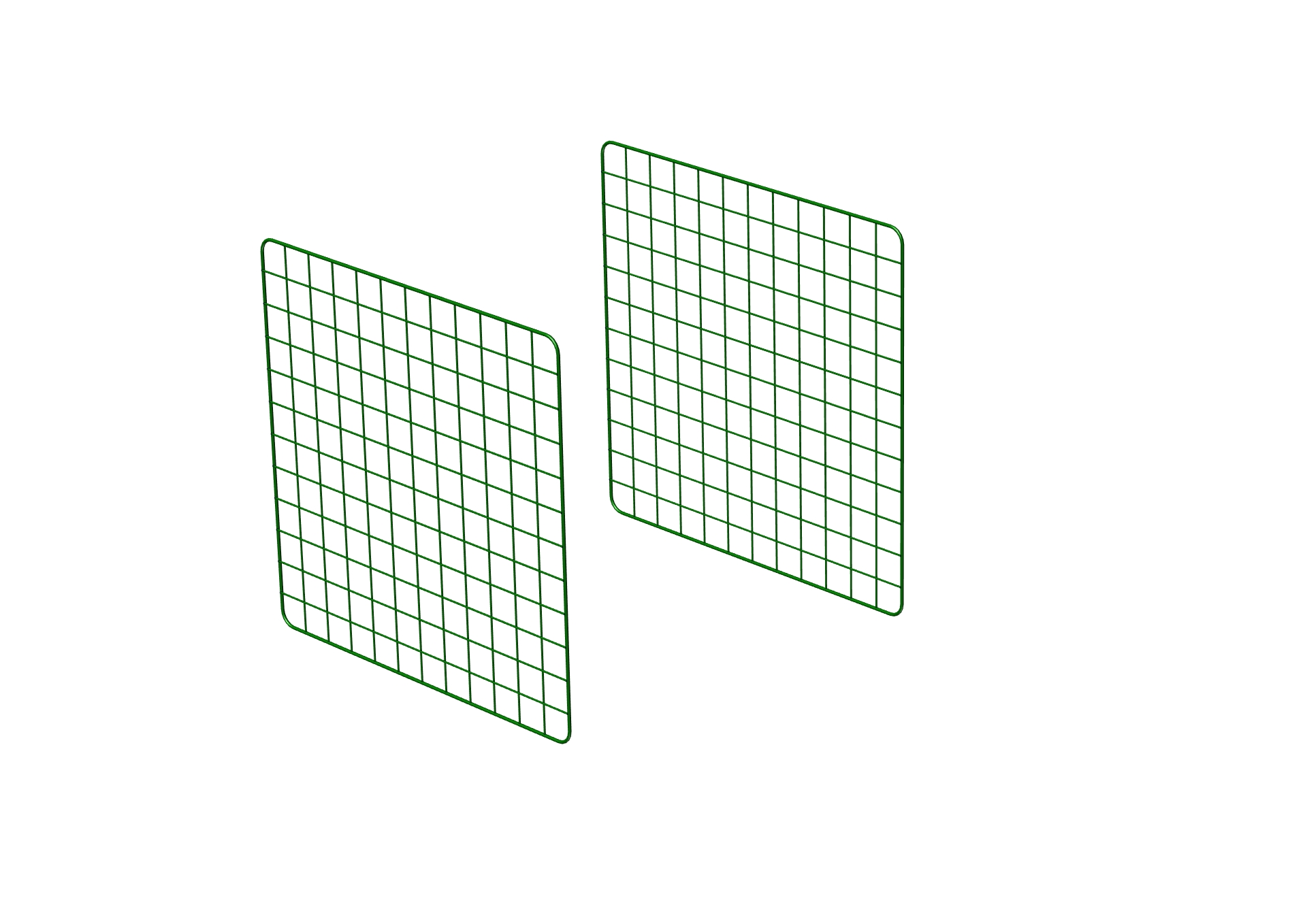 Zippi Guinea Pig Run Extension Panels - Single Height - Pack of 2