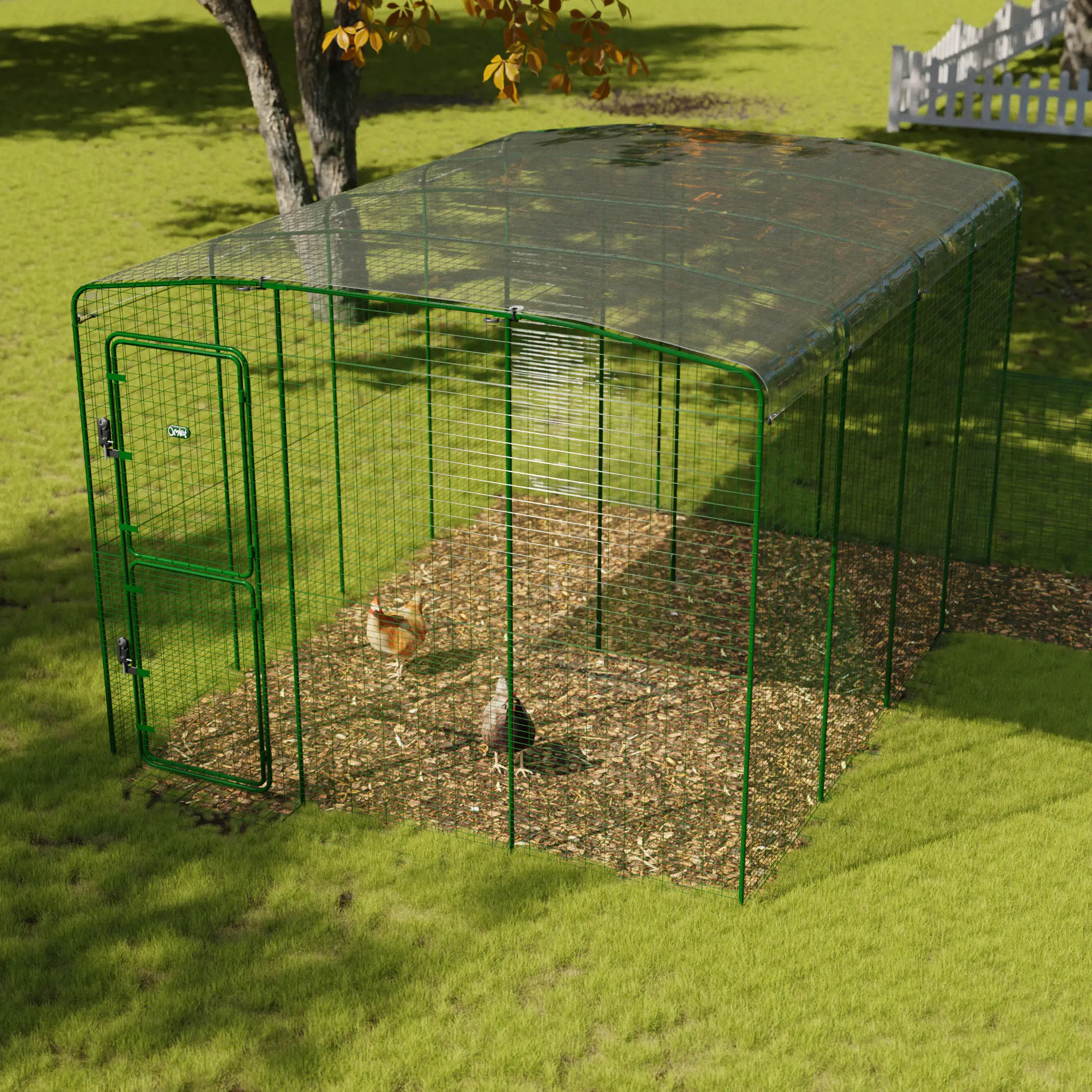 Clear Chicken Run Cover - 9ft x 12ft