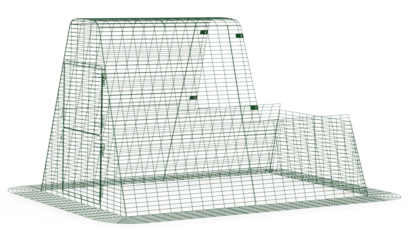 Eglu Go Up - 6ft Chicken Coop Run
