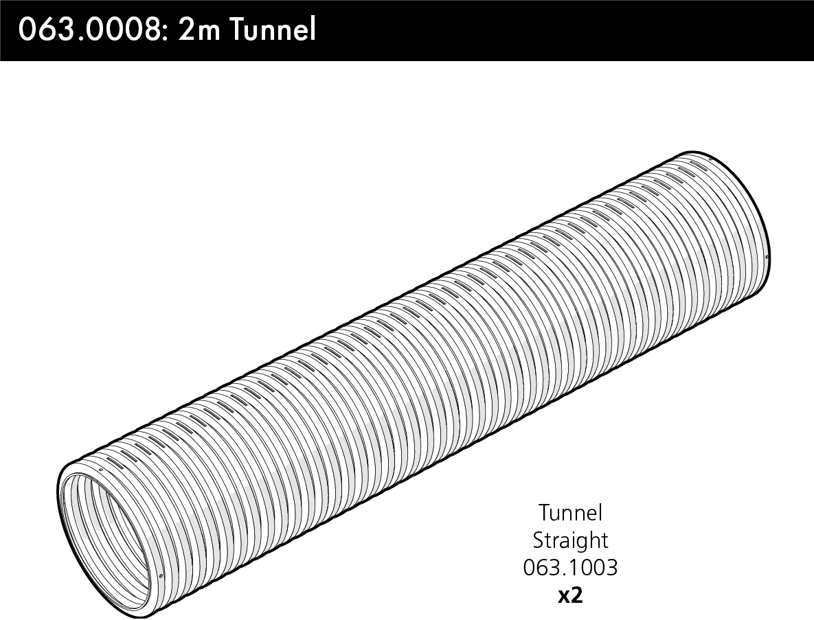 Zippi Tunnel - Twin Pack