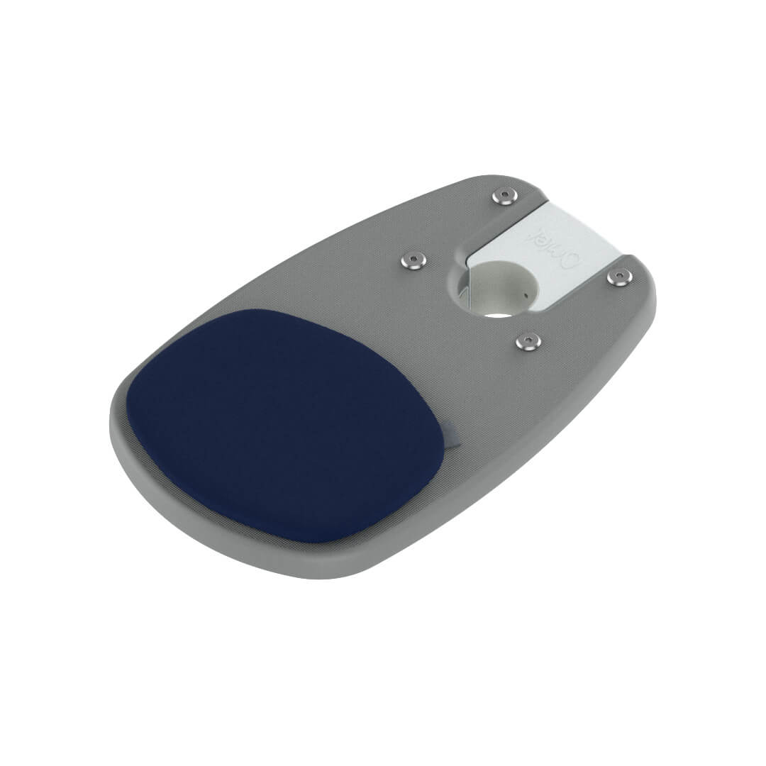 Freestyle - Plastic Step with Outdoor Blue Cushion (includes bracket)
