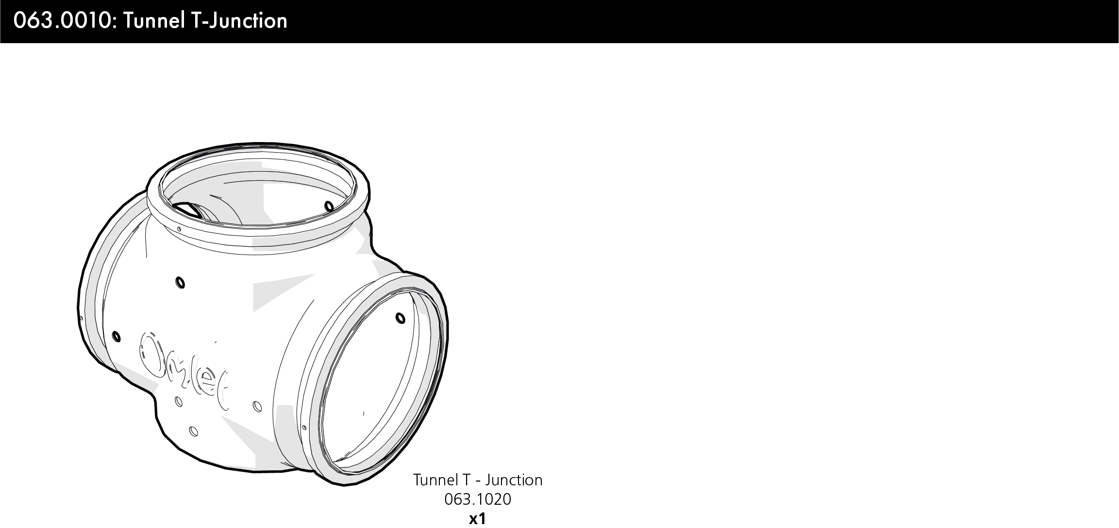 Zippi Tunnel T - Section