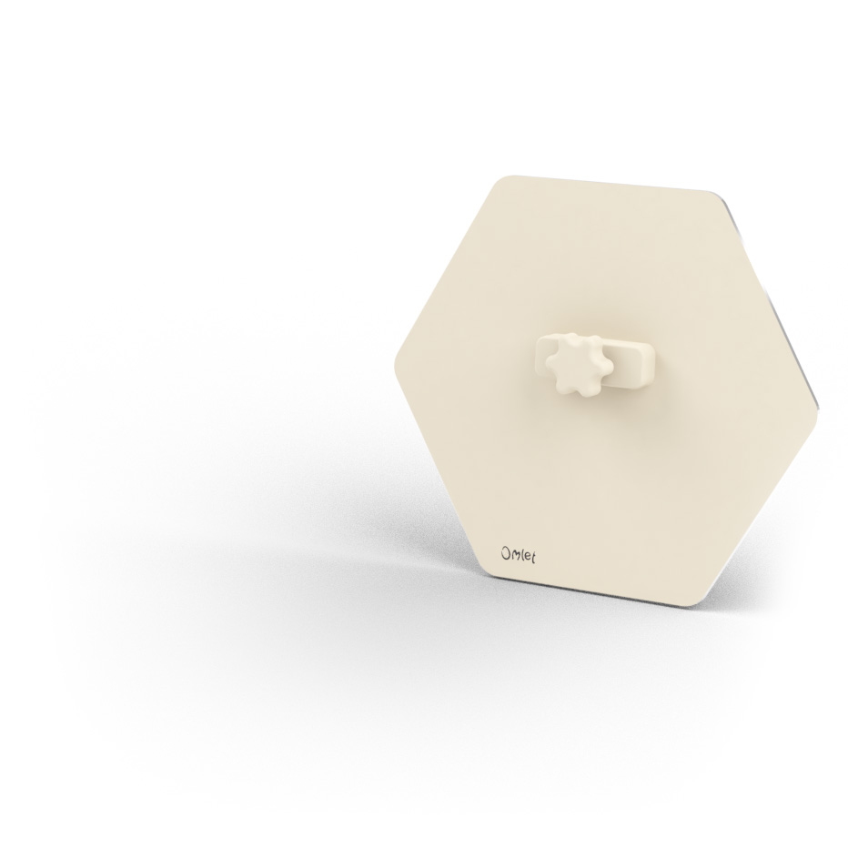 Geo Bird Mirror - Hexagon Shape