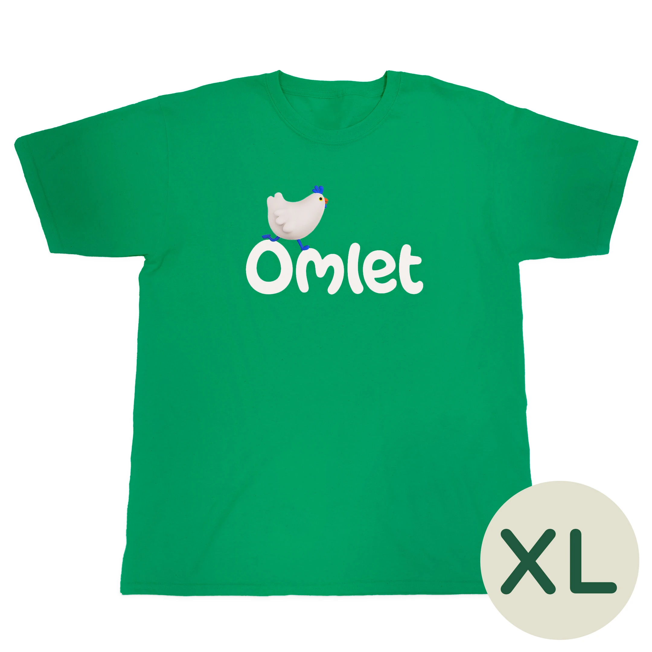 Omlet T-shirt Green - XL