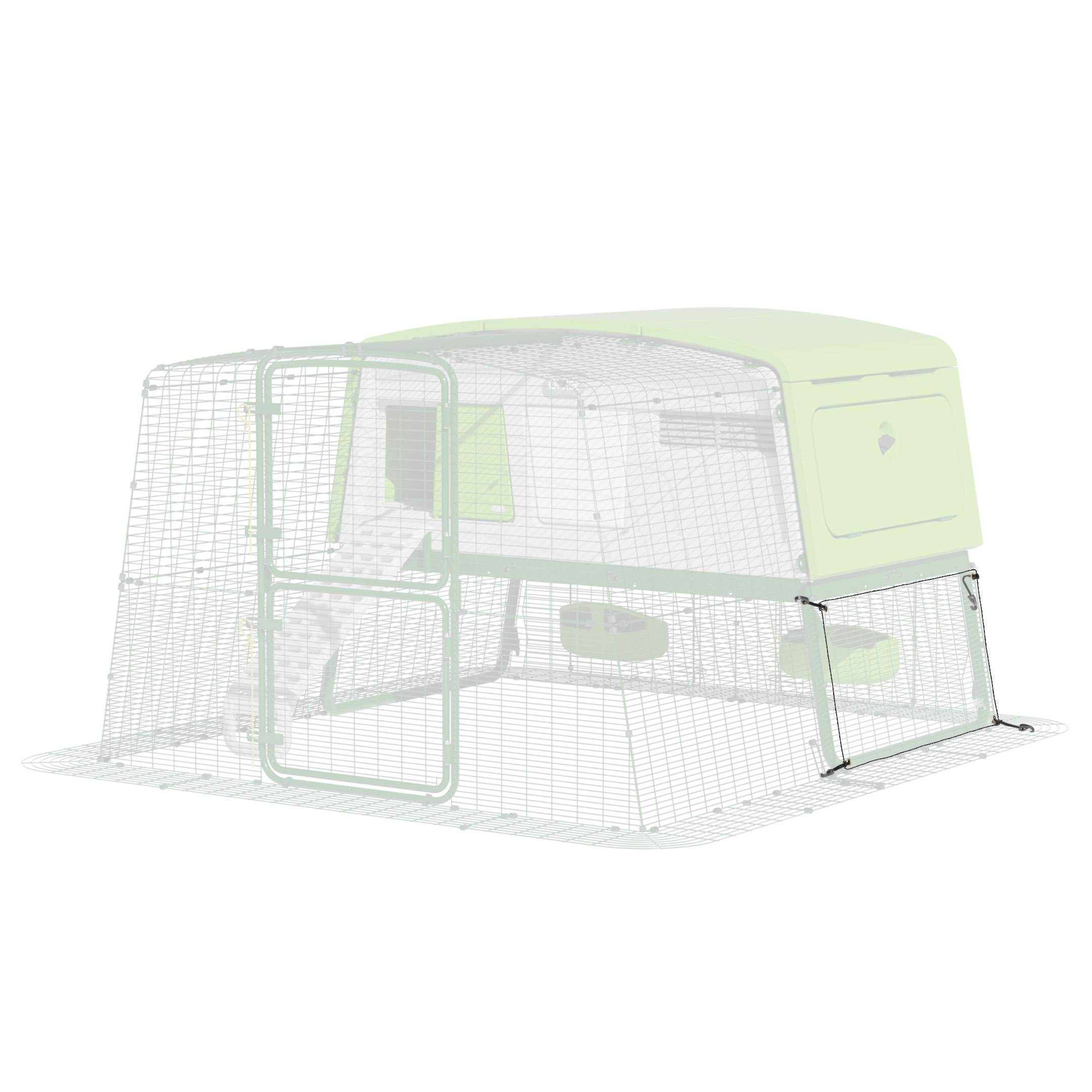 Clear Tarp for Eglu Pro - Wind