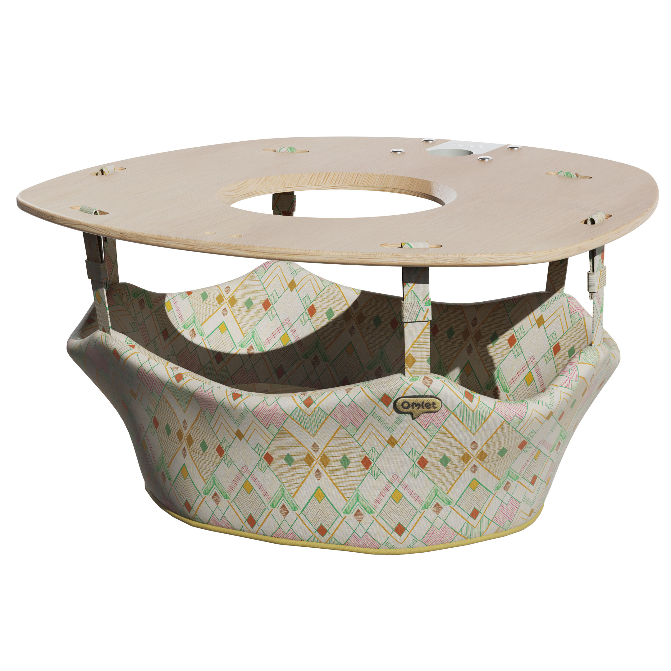 Freestyle Cat Tree - Hammock Platform with Bracket and Hammock - Uptown Deco