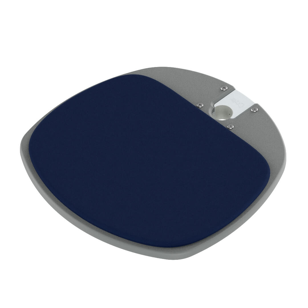 Freestyle - Plastic Platform with Outdoor Blue Cushion (includes bracket)