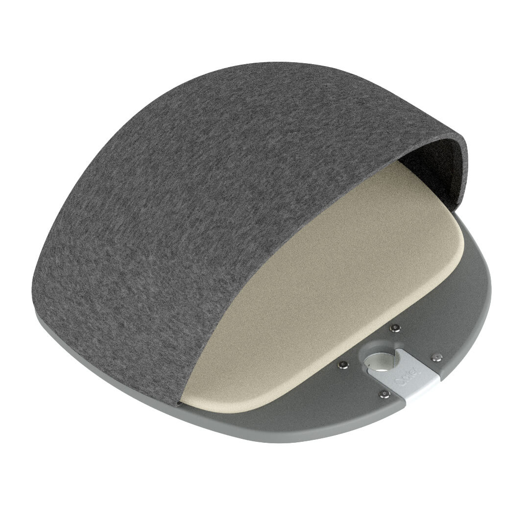 Freestyle - Plastic Platform with Felt Den and Outdoor Cream Cushion (includes bracket)