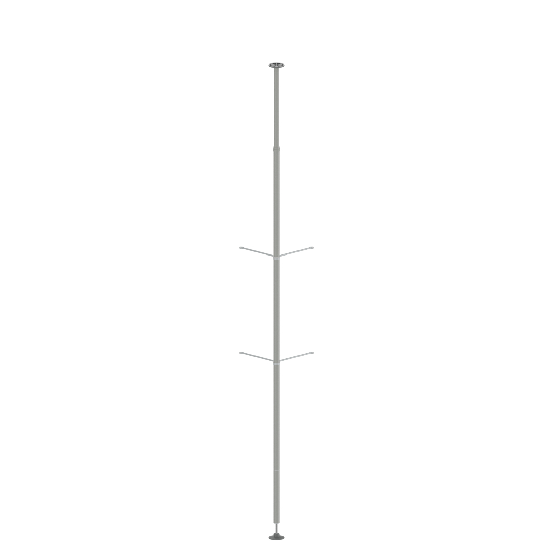 PoleTree Chicken Perch Tree - Vertical Pole Kit - 11.4 ft. to 12.9 ft.