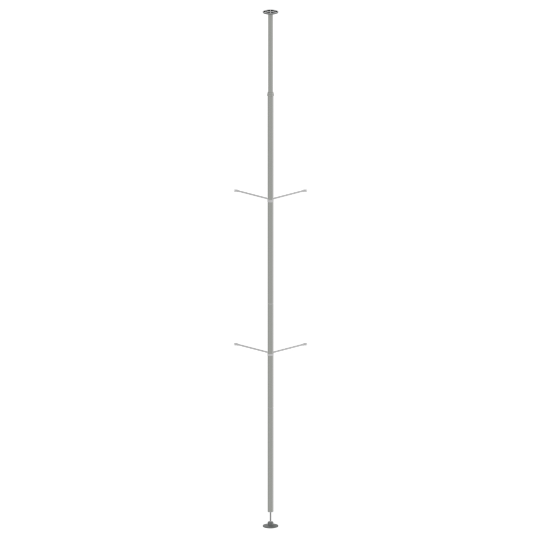 PoleTree Chicken Perch Tree - Vertical Pole Kit - 12.9 ft. to 14.4 ft.