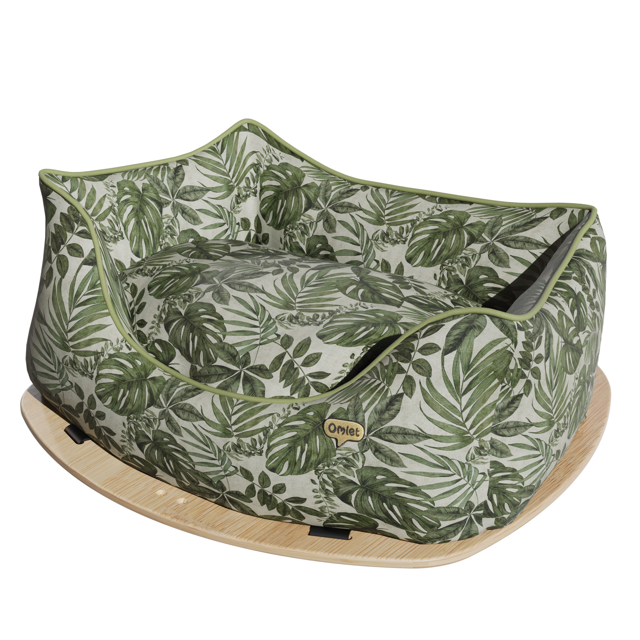 Freestyle - Bamboo Platform with Nest Cat Bed - Secret Garden (includes bracket)