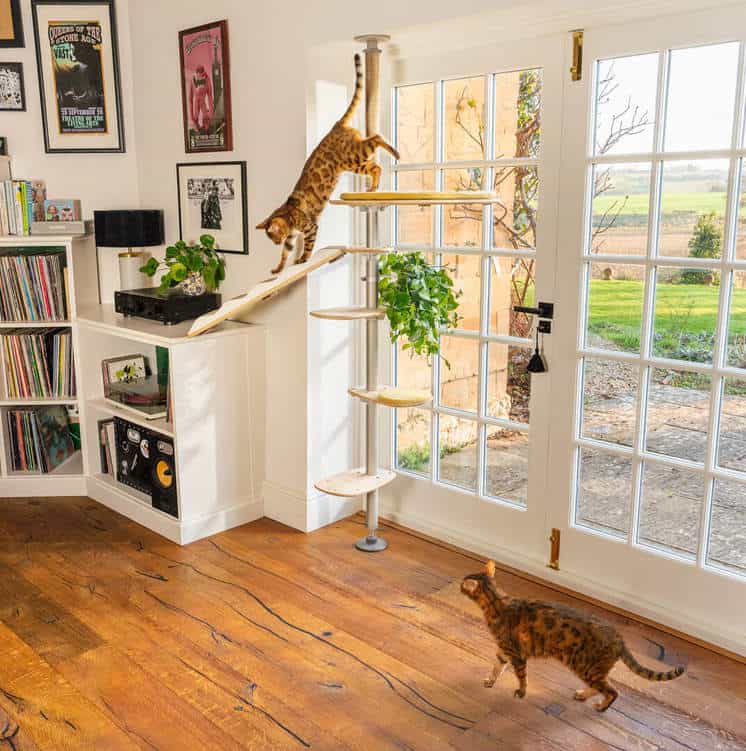 Indoor Freestyle Cat Tree - Vertical Pole Kit - 1.7m to 2.15m