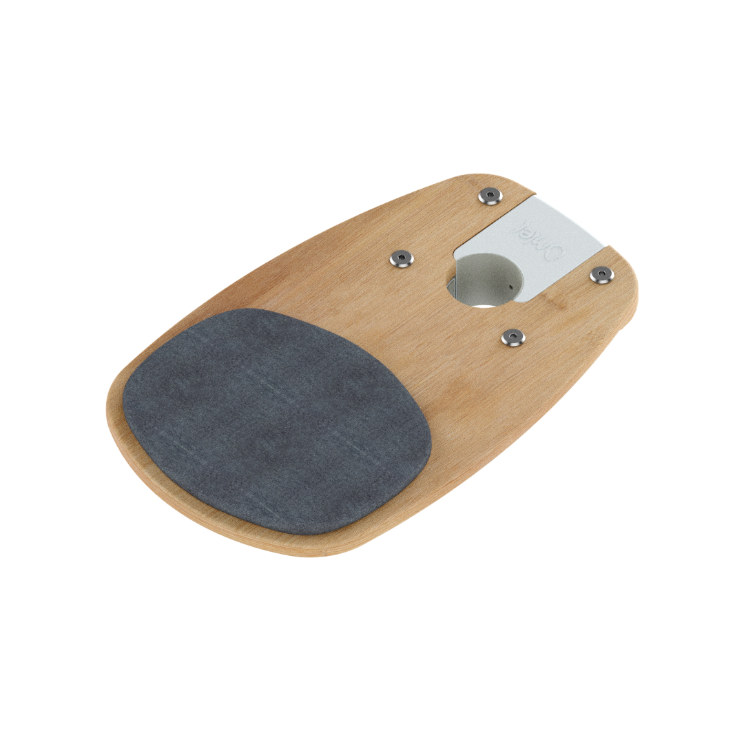 Freestyle - Bamboo Step with Woven Grey Cushion (includes bracket)