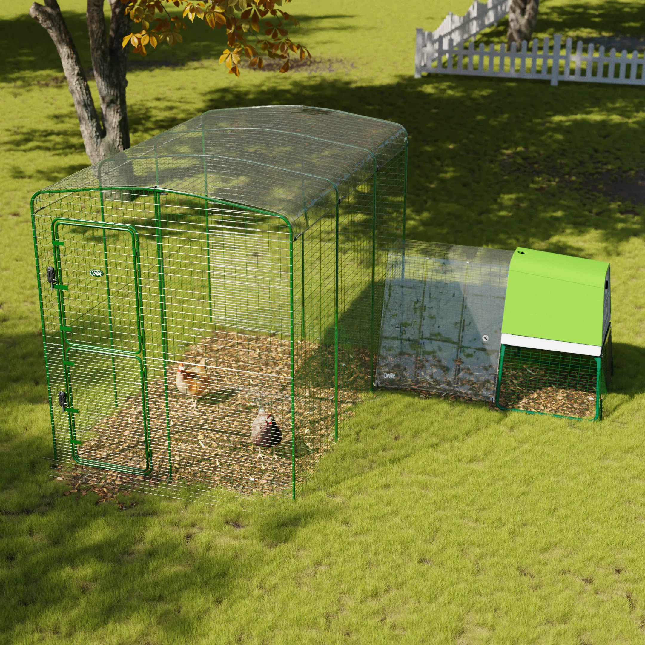 Clear Chicken Run Cover - 6ft x 9ft