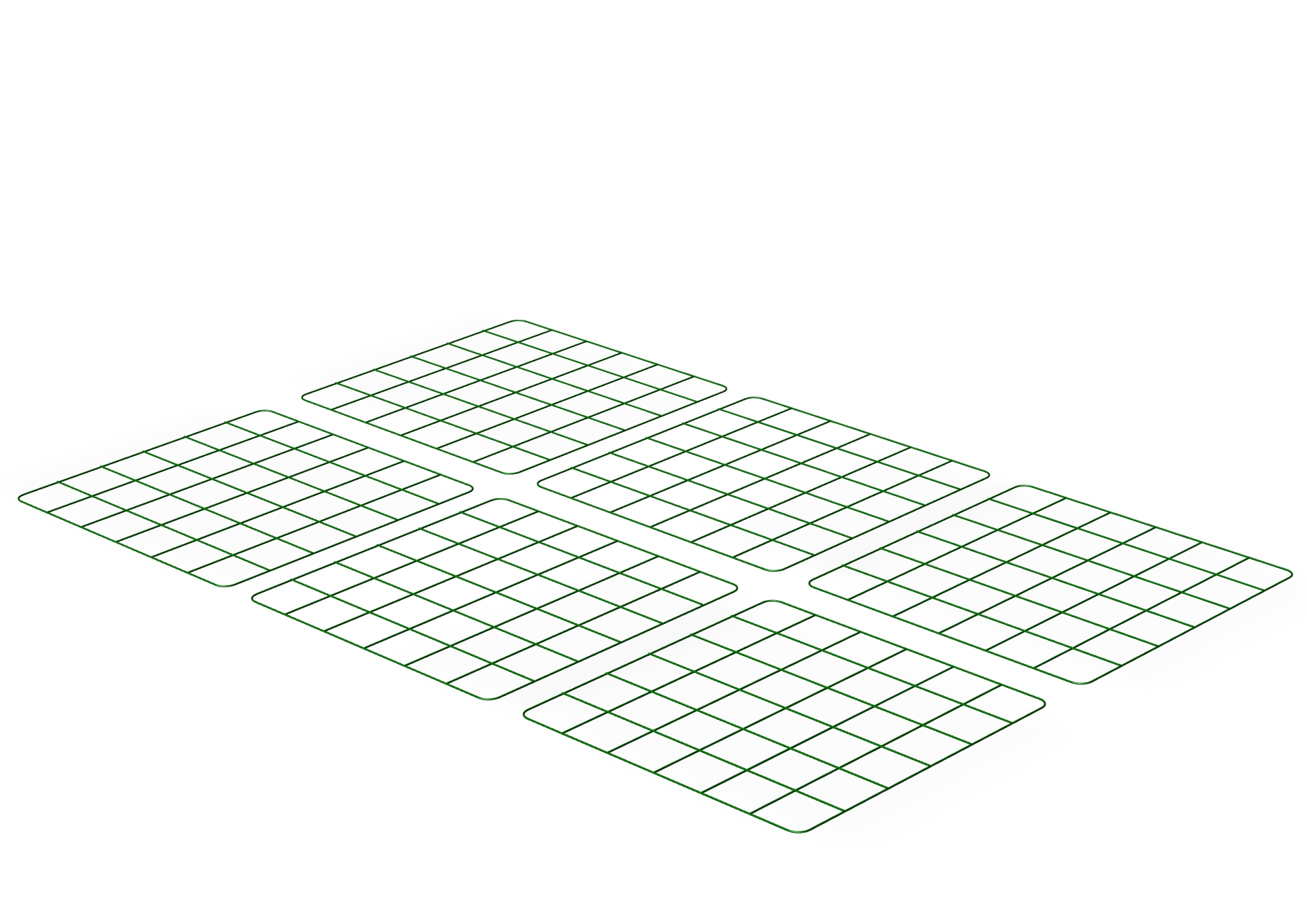 Zippi Rabbit Run Underfloor Panels - Pack of 6