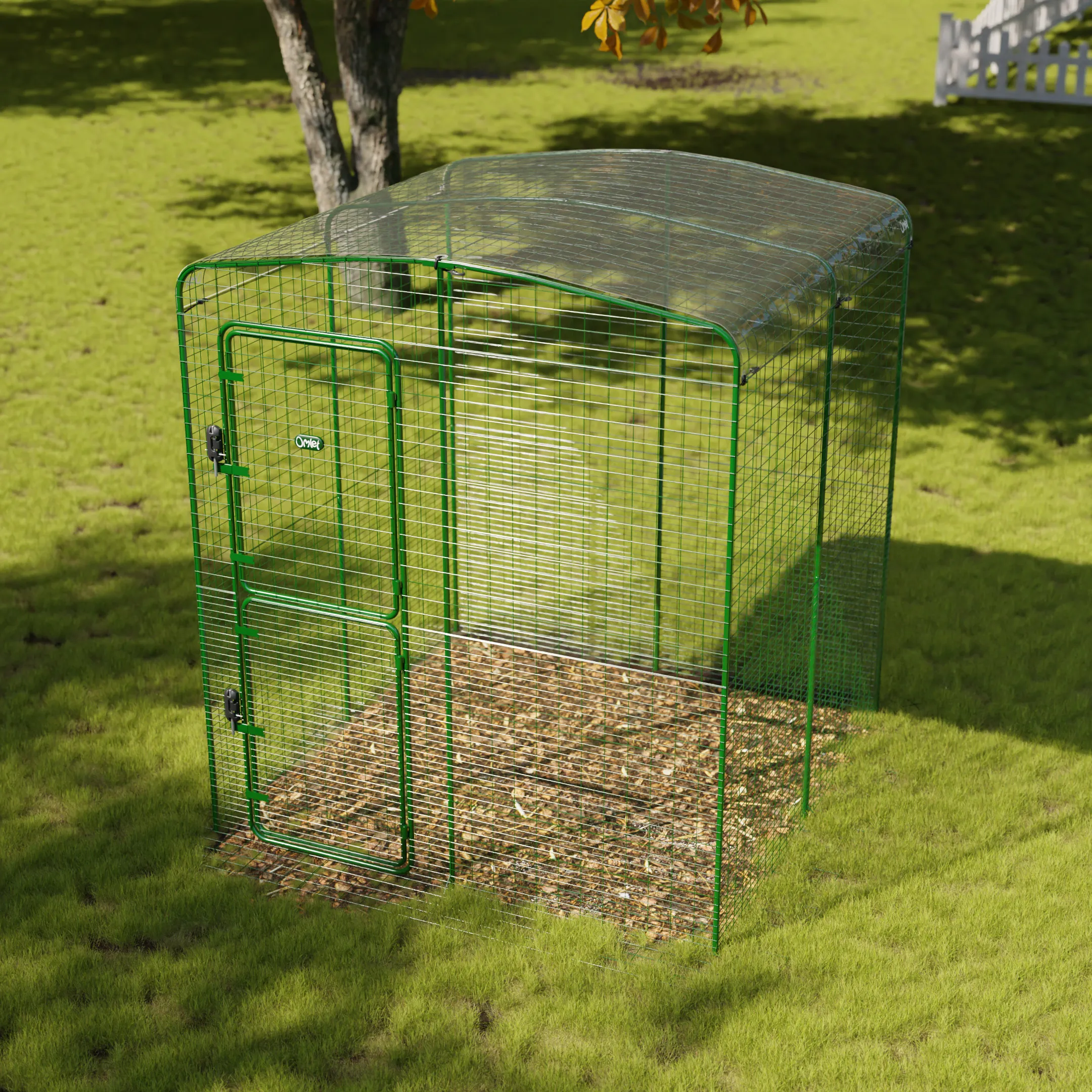 Clear Guinea Pig Run Cover - 6ft x 6ft