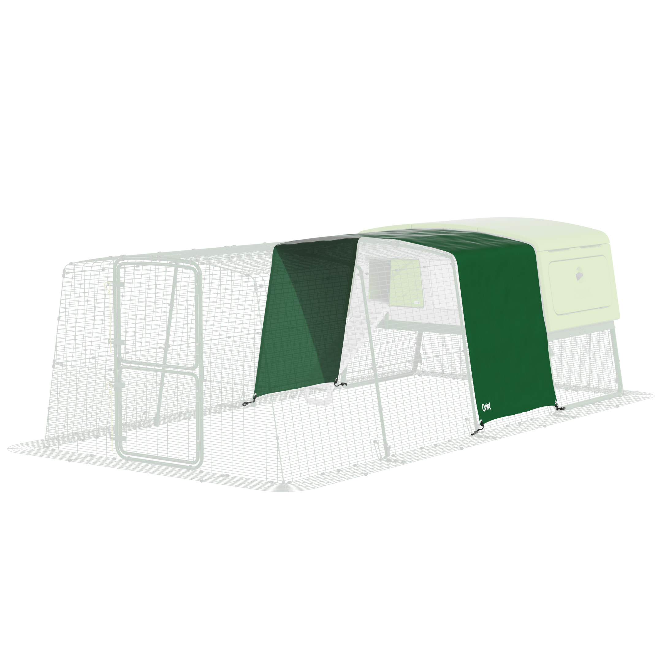 Heavy Duty Tarp with Gutter Edge for Eglu Pro - Full Run