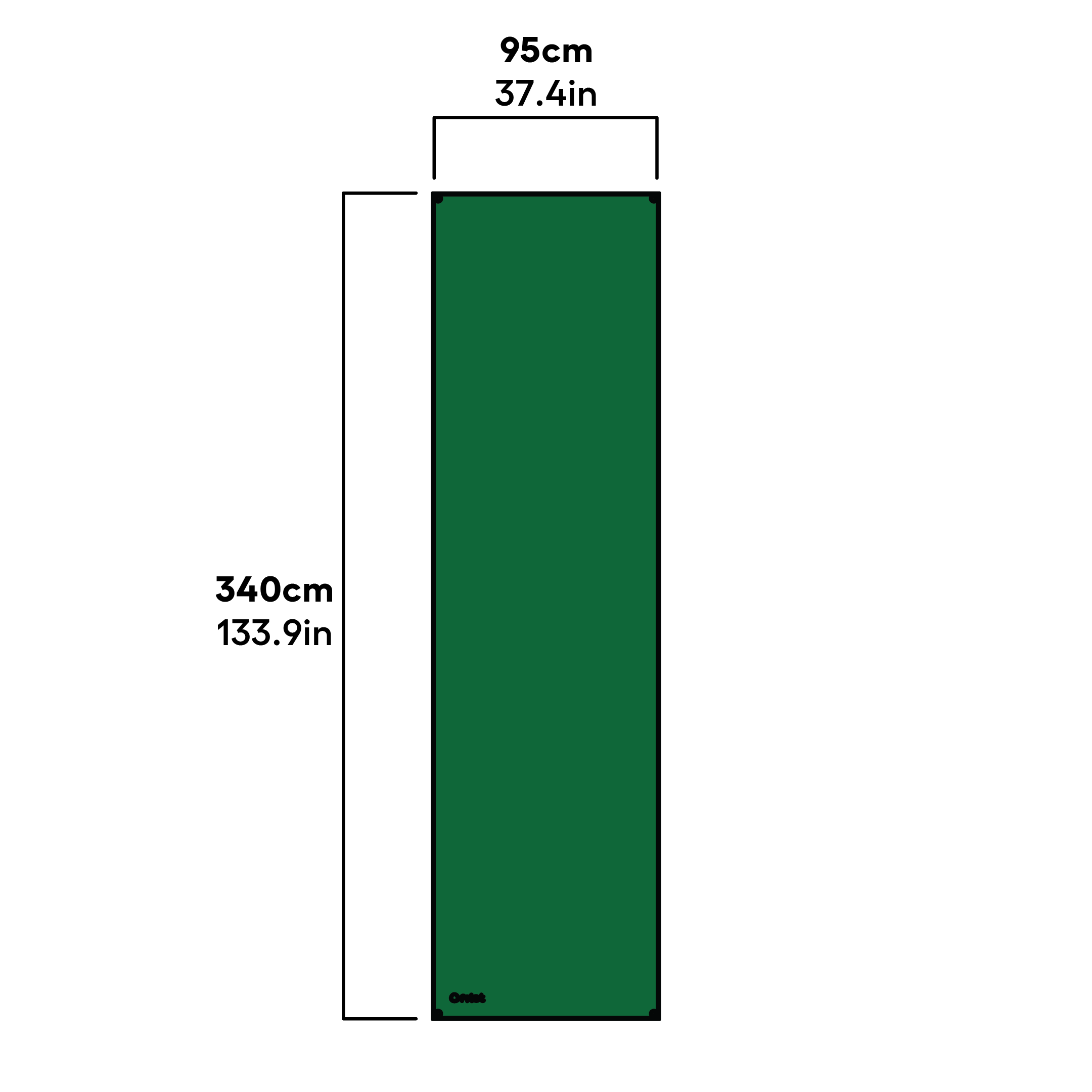 Heavy Duty Tarp with Gutter Edge for Eglu Pro - Full Run