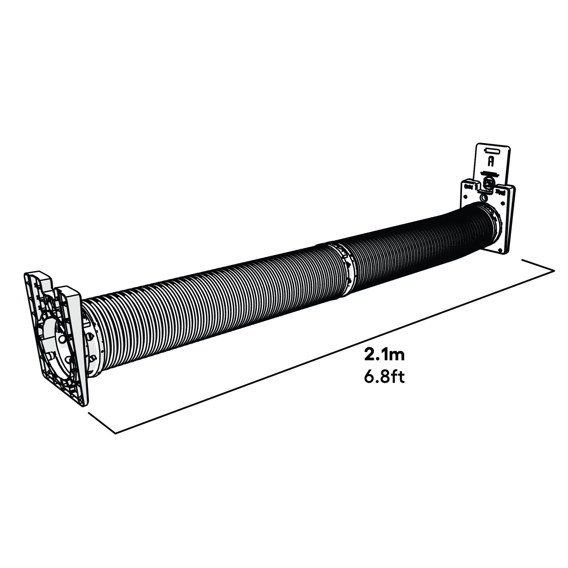 Zippi Tunnel Twin Pack with Hutch to Run Connection Kit