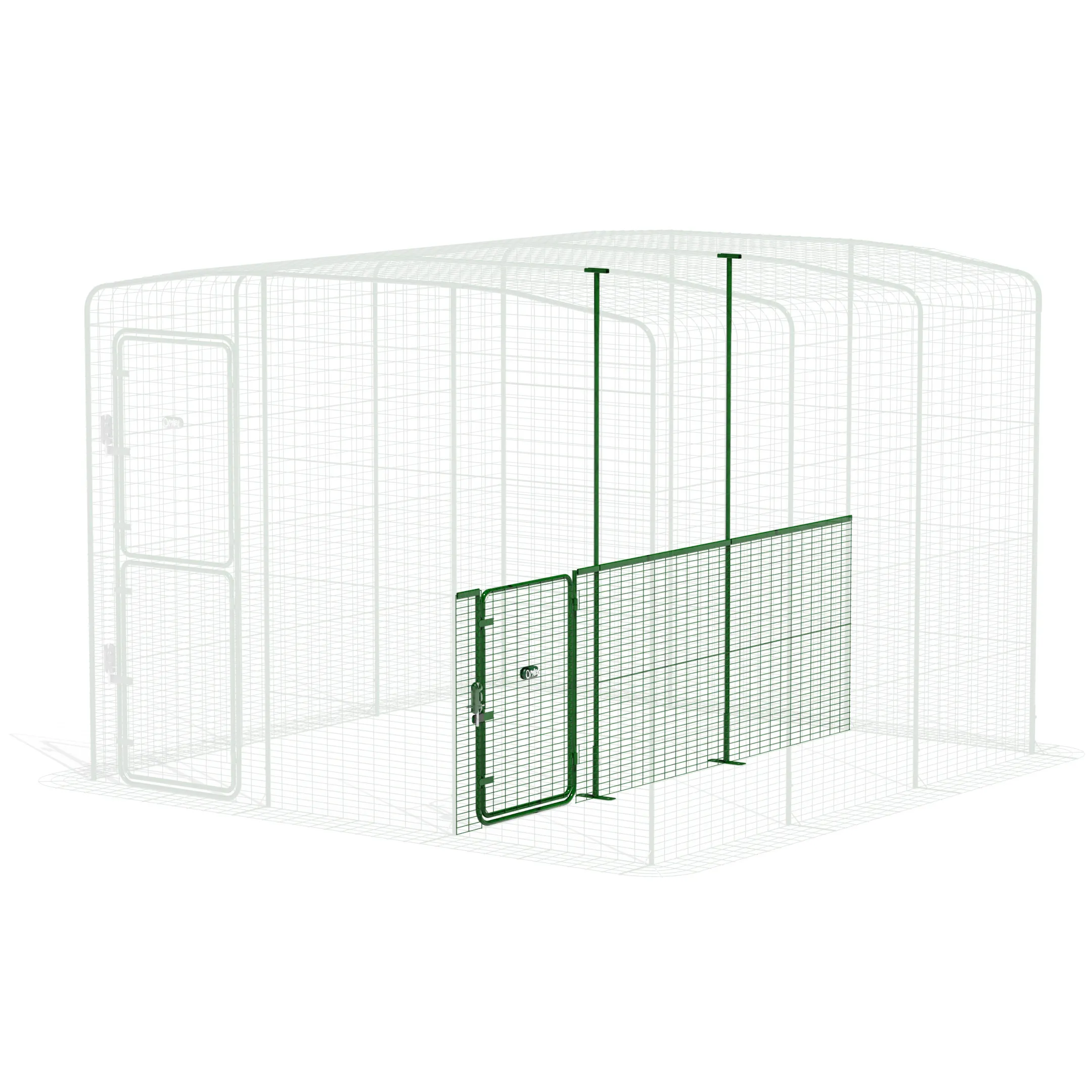 Walk in Chicken Run Partition Low - 3 Panels