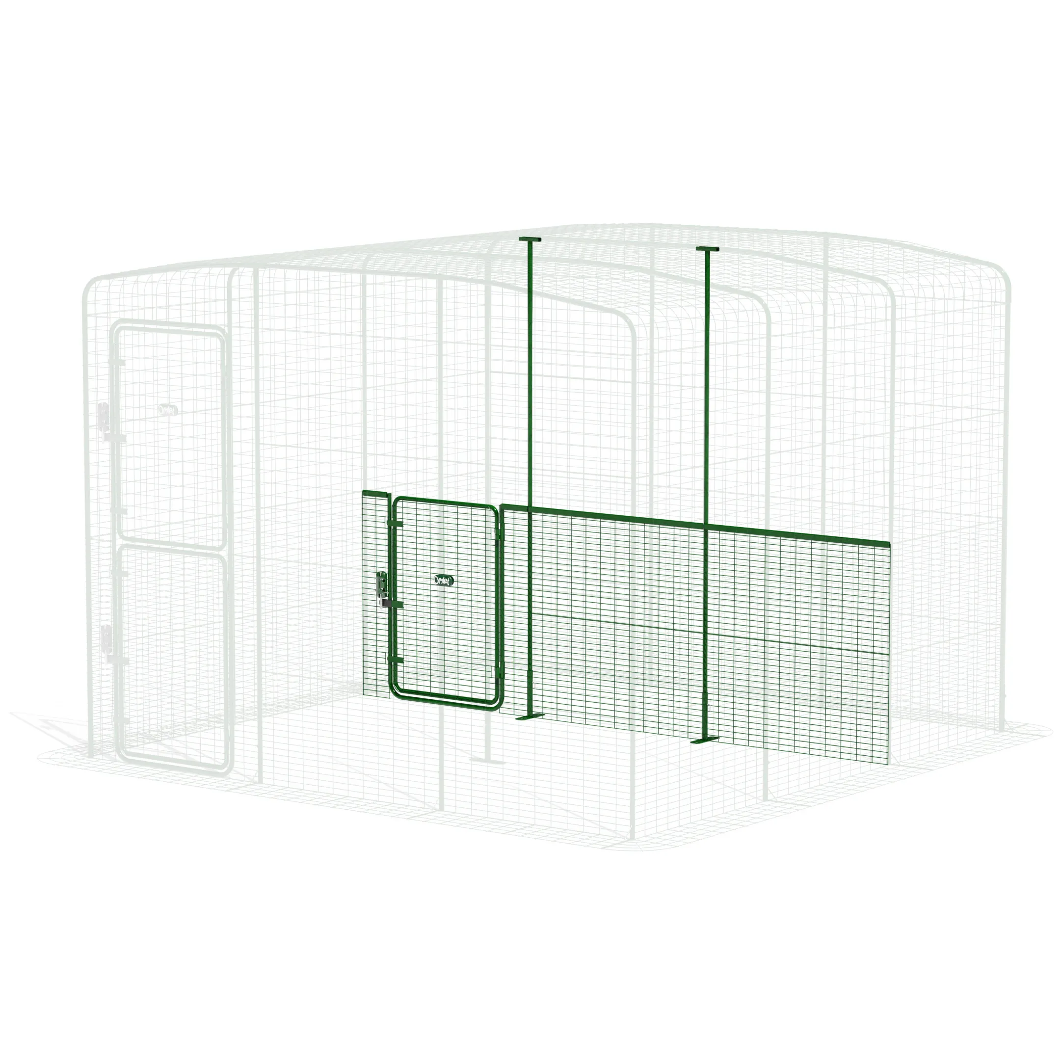 Catio Outdoor Cat Enclosure Partition Low - 3 Panels